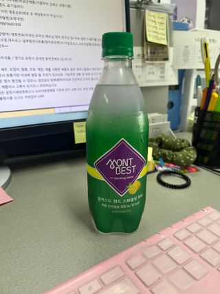 몽베스트 Montbest with Sparkling water Lemon OR Lime 20병(랜덤) — 5점을 준 리뷰어가 2022년 6월 올린 사용 사진
