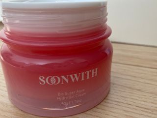 SOONWITH 바이오 수퍼 아쿠아 하이드로 젤 크림 — 4점을 준 리뷰어가 2021년 3월 올린 사용 사진