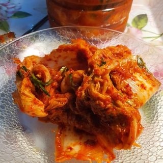 셰프애찬 알배기 겉절이 김치 1kg — 4.5점을 준 리뷰어가 2022년 9월 올린 사용 사진