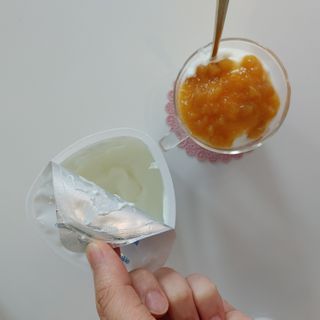 떠먹는불가리스 마이플레인 요거트 435g 6개입 — 4점을 준 리뷰어가 2021년 2월 올린 사용 사진