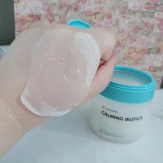 리더스코스메틱 리더스 카밍 바이오틱스 퀵 수딩 패드 — 5점을 준 리뷰어가 2022년 7월 올린 사용 사진