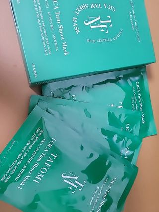 타포미 시카 탐 시트 마스크 27ml — 5점을 준 리뷰어가 2023년 1월 올린 사용 사진