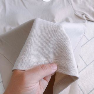 아르보노브라 아르보노 주니어 베이직 반팔 브라 티셔츠 — 4점을 준 리뷰어가 2022년 4월 올린 사용 사진