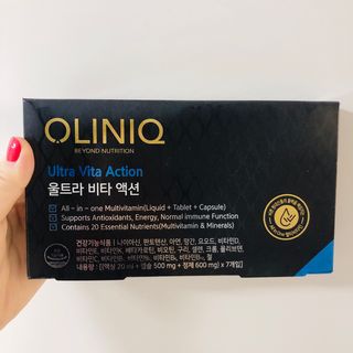 올리닉 울트라비타액션 — 5점을 준 리뷰어가 2021년 12월 올린 사용 사진