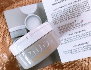 듀오코리아 [듀오] 피부맞춤형 저자극 클렌징밤 1종 랜덤발송 (모공케어,안색개선,안티에이징,블랙헤드) — 4점을 준 리뷰어가 2022년 6월 올린 사용 사진