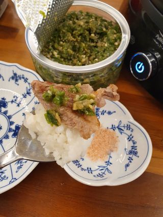 셰프애찬 수제 청양 맵짤이 400g — 5점을 준 리뷰어가 2022년 9월 올린 사용 사진