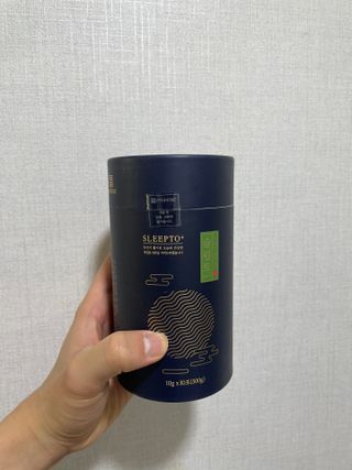 프리마인 자체 기업부설 연구소에서 찾아낸 건강한 수면의 비밀.  슬립토 플러스 30포 — 5점을 준 리뷰어가 2023년 6월 올린 사용 사진