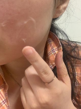 리더스코스메틱 리더스 카밍 바이오틱스 크림 마스크 — 5점을 준 리뷰어가 2021년 5월 올린 사용 사진