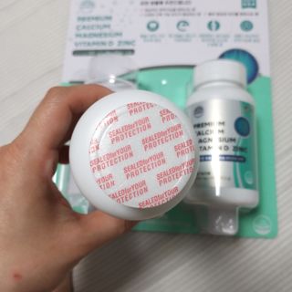 서울약사신협 네이처픽_칼슘마그네슘비타민D_1,305mg x 120캡슐 — 5점을 준 리뷰어가 2021년 9월 올린 사용 사진