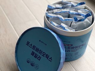 서울약사신협_포스트바이오틱스패밀리_5g x 100포 — 5점을 준 리뷰어가 2021년 3월 올린 사용 사진