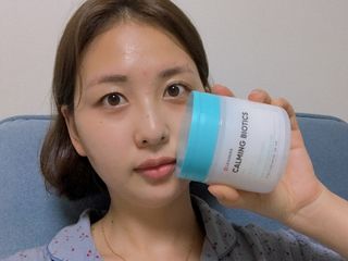 리더스코스메틱 리더스 카밍 바이오틱스 퀵 수딩 패드 — 5점을 준 리뷰어가 2022년 8월 올린 사용 사진