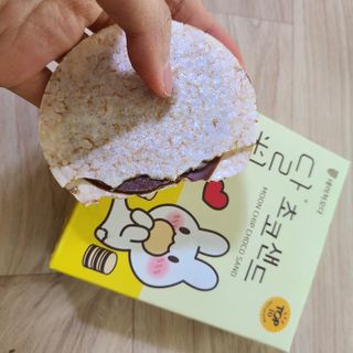 네이처오다 달칩 초코샌드 — 5점을 준 리뷰어가 2021년 2월 올린 사용 사진