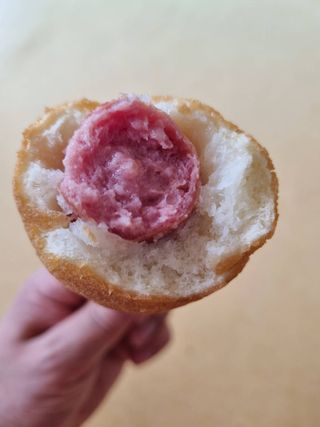 오마뎅 한우핫도그 — 4점을 준 리뷰어가 2021년 5월 올린 사용 사진