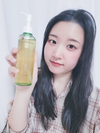스킨큐어 산다화 순한 클렌징 동백 오일 200ml — 5점을 준 리뷰어가 2023년 4월 올린 사용 사진
