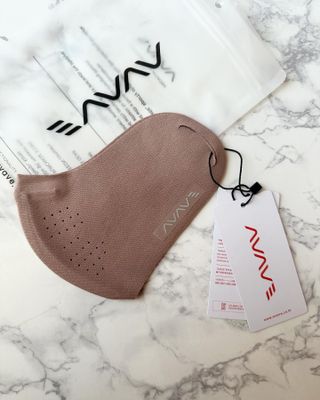 [AVAVE] 어베이브 페이스히트 스포츠 골프 방한 페이스 마스크 — 5점을 준 리뷰어가 2024년 1월 올린 사용 사진
