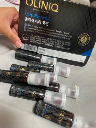 올리닉 울트라비타액션 — 5점을 준 리뷰어가 2021년 8월 올린 사용 사진