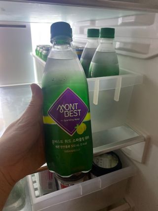 몽베스트 Montbest with Sparkling water Lemon OR Lime 20병(랜덤) — 5점을 준 리뷰어가 2023년 2월 올린 사용 사진