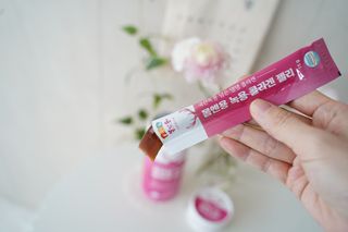 [몸엔용] 녹용 담은 탱탱 콜라겐 녹용 콜라겐 젤리 15g x 20포 — 4.5점을 준 리뷰어가 2022년 4월 올린 사용 사진