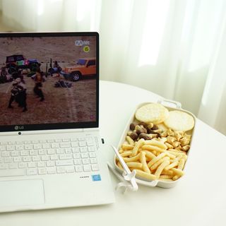 칩스틱 과자젓가락 게이밍젓가락 2ea / KC인증 식품용 — 5점을 준 리뷰어가 2021년 10월 올린 사용 사진