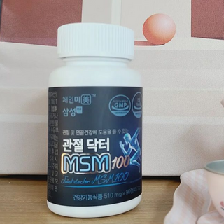 체인미 관절 및 연골건강에 도움을 줄수있는 관절닥터 MSM100 — 5점을 준 리뷰어가 2021년 11월 올린 사용 사진