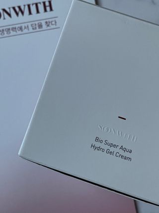 SOONWITH 바이오 수퍼 아쿠아 하이드로 젤 크림 — 5점을 준 리뷰어가 2021년 3월 올린 사용 사진