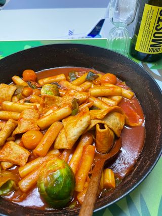 응큼떡볶이 — 5점을 준 리뷰어가 2021년 3월 올린 사용 사진