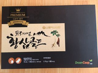 서울약사신협_프리미엄황삼골드_3.75g x 12환+75mgx12병 — 5점을 준 리뷰어가 2021년 1월 올린 사용 사진