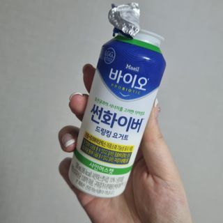 LIVE 매일바이오 썬화이버 드링킹 요거트 — 5점을 준 리뷰어가 2022년 8월 올린 사용 사진