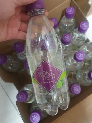 몽베스트 Montbest with Sparkling water Lemon OR Lime 20병(랜덤) — 5점을 준 리뷰어가 2024년 4월 올린 사용 사진