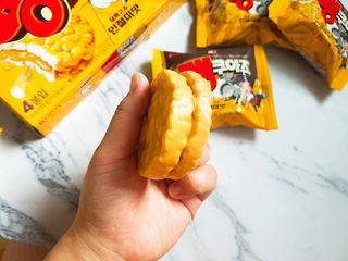 롯데제과 쌀로별 뻥쿠아즈 — 4점을 준 리뷰어가 2021년 4월 올린 사용 사진