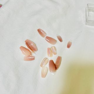 데싱디바 매직프레스 가을매니 코핀 5종 중 택1 — 5점을 준 리뷰어가 2021년 9월 올린 사용 사진