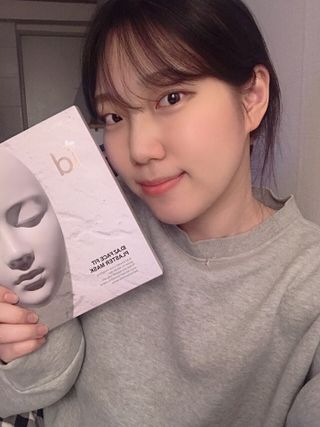 아이디플라코스메틱 페이스핏 플라스터 마스크 _ 리뉴얼 — 5점을 준 리뷰어가 2021년 5월 올린 사용 사진