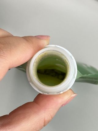 [뷰캔] 건강한 식사대용 앰퍼샌드 단백질 쉐이크 초코&말차 50g — 2.5점을 준 리뷰어가 2022년 6월 올린 사용 사진
