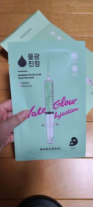 바노바기 코스메틱 바노바기 인젝션 마스크 (10매입) — 4점을 준 리뷰어가 2023년 6월 올린 사용 사진