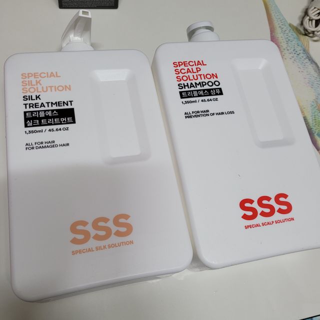 트리플에스 실크 트리트먼트 1350ml 리뷰 사진
