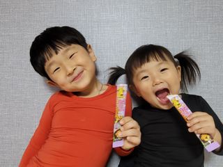 다나음 180도 칼슘젤리+아연면역젤리 — 5점을 준 리뷰어가 2021년 12월 올린 사용 사진