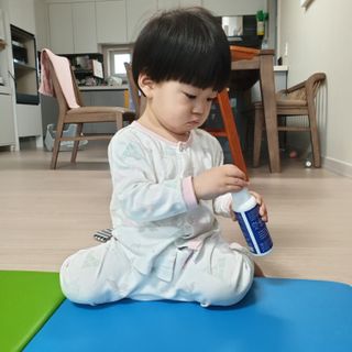 셀바이져 항균 스프레이 핸드워시 + 키즈세정제 SET — 4점을 준 리뷰어가 2021년 3월 올린 사용 사진