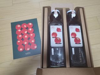 [바이윙클] 페르시아 유기농 석류 착즙주스 750ml 2병 + 선물박스 세트 — 4점을 준 리뷰어가 2022년 3월 올린 사용 사진
