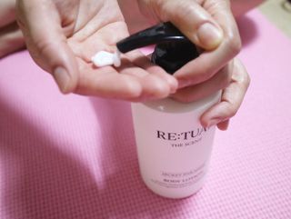 레츄얼 더 센트 바디로션 시크릿 파라다이스(500ml) — 5점을 준 리뷰어가 2022년 6월 올린 사용 사진