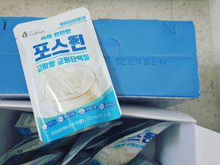 자연에온 마시는 프로틴 고함량 균형단백질 음료 포스틴 125ml 10개입 1BOX — 5점을 준 리뷰어가 2021년 4월 올린 사용 사진