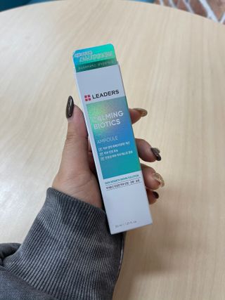 리더스코스메틱 카밍 바이오틱스 앰플 — 4점을 준 리뷰어가 2021년 2월 올린 사용 사진