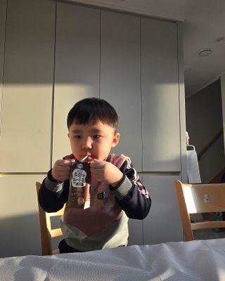 [구매평]덴마크 소화가 잘되는 우유로 만든 초코, 190ml, 24개 — 5점을 준 리뷰어가 2025년 2월 올린 사용 사진