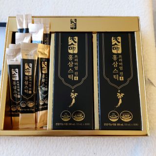 헬스업_천명진프리미엄홍삼스틱_10ml x 30포 — 4점을 준 리뷰어가 2021년 2월 올린 사용 사진