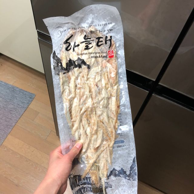 [오늘바스켓] 용대리 손질하늘태 130g 리뷰 사진