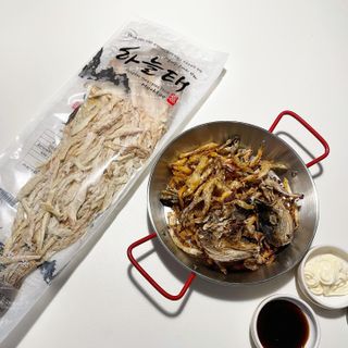 [오늘바스켓] 용대리 손질하늘태 130g — 5점을 준 리뷰어가 2021년 6월 올린 사용 사진
