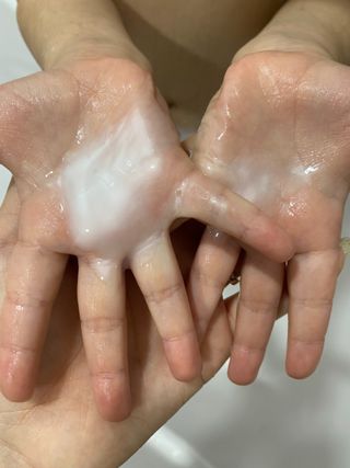 카프리나 프레쉬 산양밀크 어메이징 바디워시 500ml(오리지널향) — 5점을 준 리뷰어가 2023년 4월 올린 사용 사진