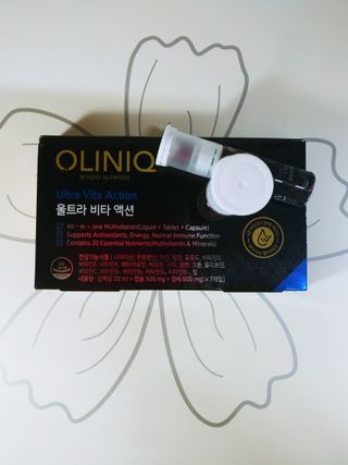 올리닉 울트라비타액션 — 5점을 준 리뷰어가 2021년 9월 올린 사용 사진