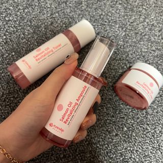 아이앤립 / EYENLIP 아이앤립 연어오일 리바이탈라이징 토너+앰플+크림 3종 세트 — 5점을 준 리뷰어가 2021년 5월 올린 사용 사진