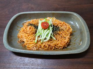 [한면원] 비빔국수 2인분 — 5점을 준 리뷰어가 2022년 8월 올린 사용 사진
