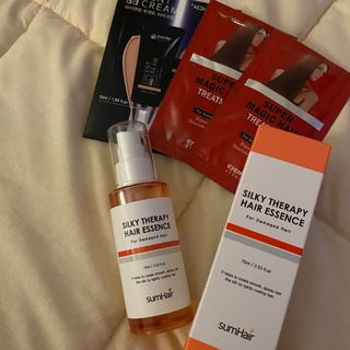 썸헤어 / SUMHAIR 썸헤어 실키 테라피 헤어 에센스 — 5점을 준 리뷰어가 2021년 5월 올린 사용 사진